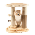 Cat Scratching Post — Tall Stable Sisal Rope Scratcher for Large Cats