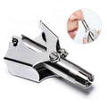 Manual Nose Hair Trimmer — Battery-Free Rotary Trimmer That Never Pulls or Pinches