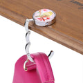 Purse Hook Holder for Tables — Foldable Handbag Hanger, 20 Designs