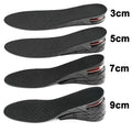 Air Cushion Height Boost Insoles — Shock-Absorbing Heel Lift Insoles for Comfort and Added Height