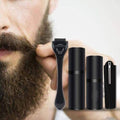 Beard Growth Grooming Kit — Complete Derma Roller, Oil and Balm Set for Fuller Beard Growth