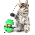 Interactive Cat IQ Treat Ball — Slow Feeder Puzzle Toy for Mental Stimulation