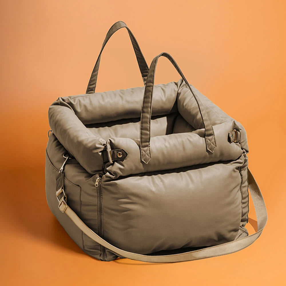 Dog Car Seat Bed with Safety Buckle SBDS WORD