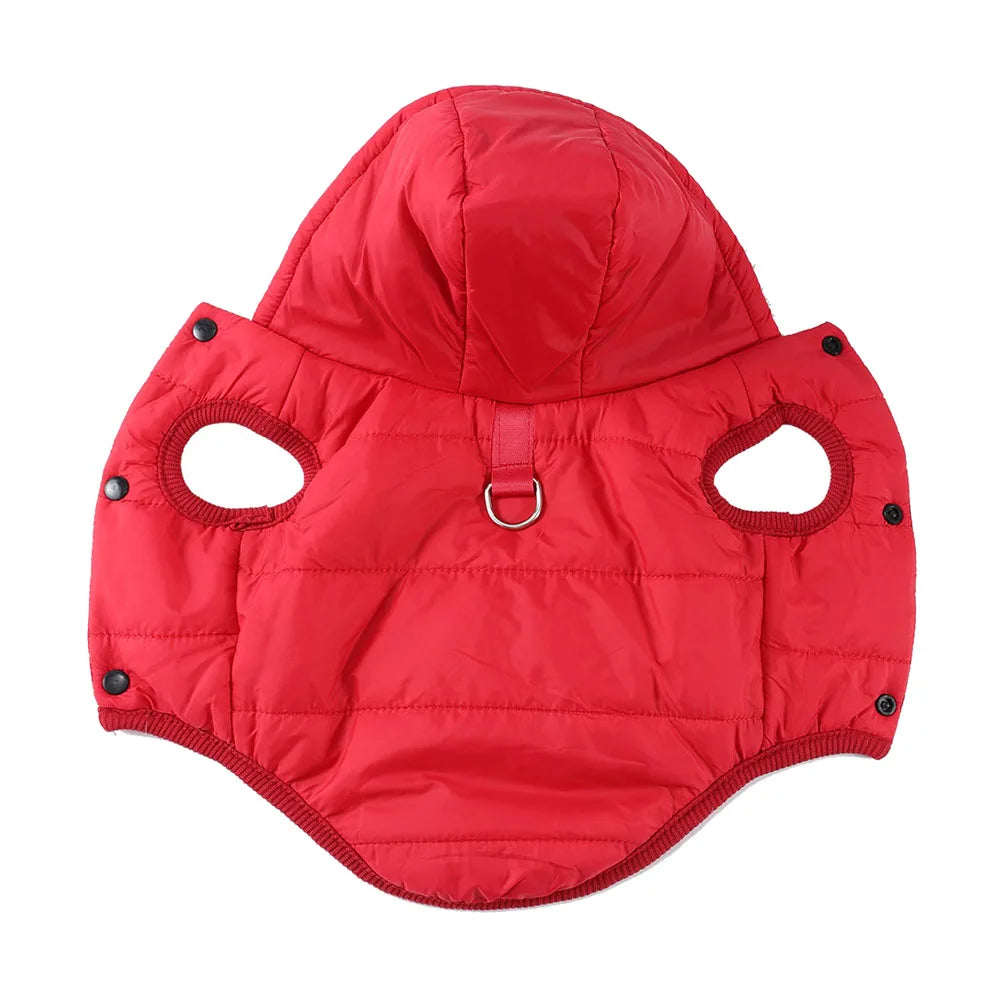 Cozy Hooded Pet Jacket SBDS WORD
