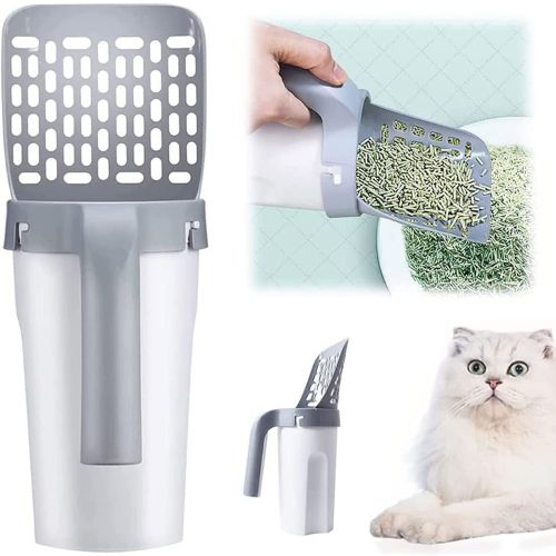 Cleaning the Litter Box Is a Mess. A One-Hand Scoop System Changes That. SBDS WORD