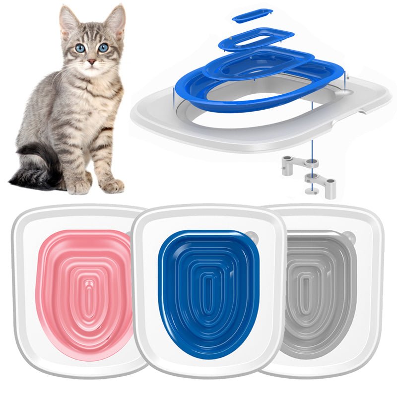 The Litter Box Smells, Takes Up Space, and Costs $50 a Month — The Cat Toilet Trainer That Ends All Three SBDS WORD