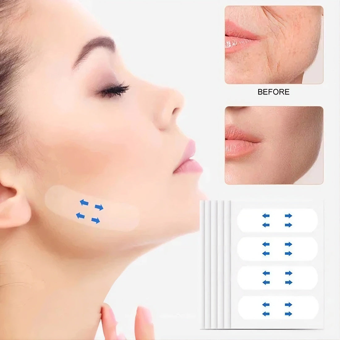 How to Look Lifted Without Surgery — The Invisible Face Tape Trick That Actually Works SBDS WORD