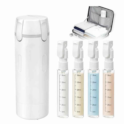 4 - in - 1 Travel Dispenser Bottle - SBDS WORDTR-10527shampoo bottletoiletry dispensertravel accessories