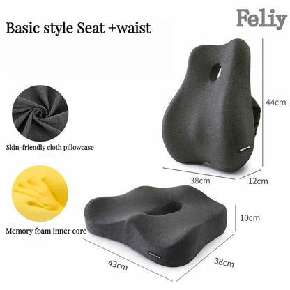 Memory Foam Office Chair Cushion SBDS WORD