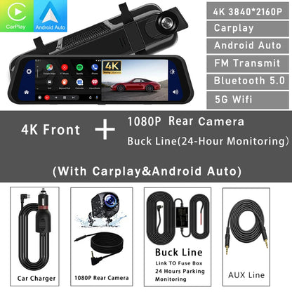 Dash Cam Mirror Screen SBDS WORD