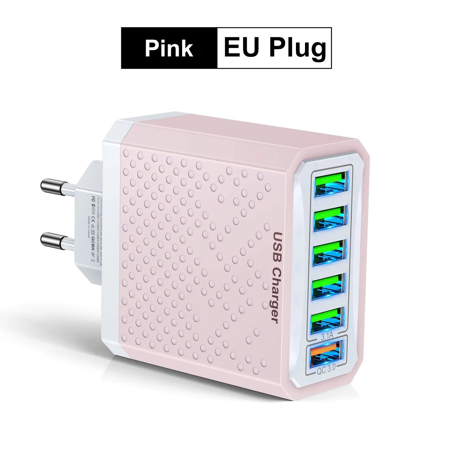 6 in 1 USB Charger SBDS WORD