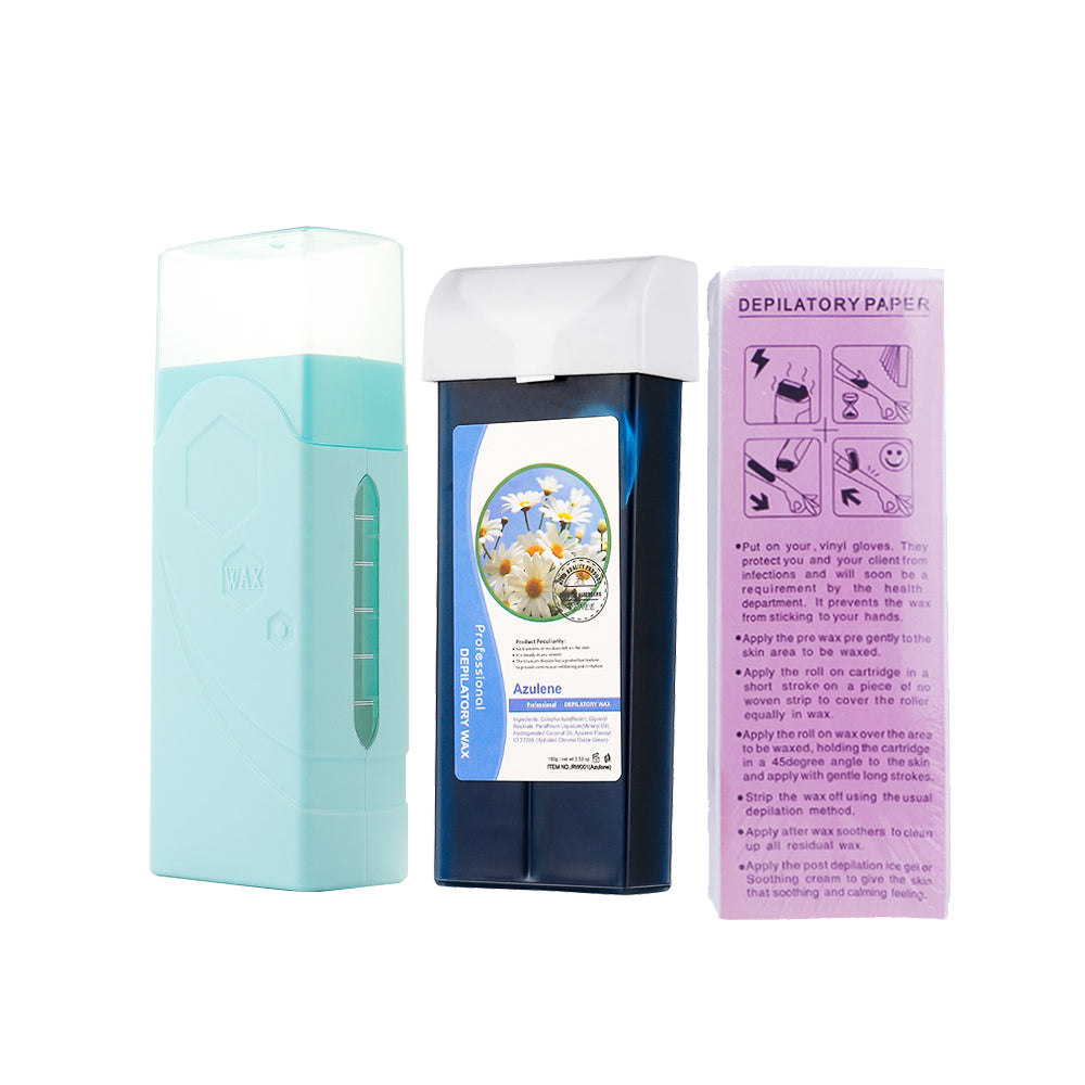Electric Depilatory Wax Heater Kit — Professional At-Home Waxing That Replaces $80 Salon Sessions SBDS WORD