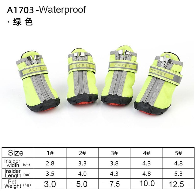 Dog Shoes for Hot Pavement SBDS WORD