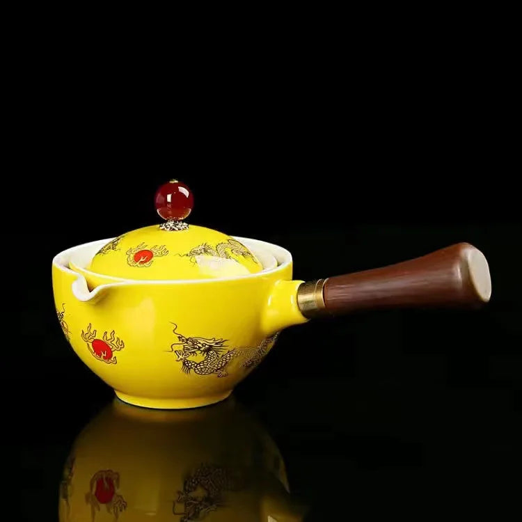 Ceramic Rotating Teapot SBDS WORD