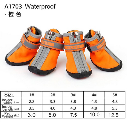 Dog Shoes for Hot Pavement SBDS WORD