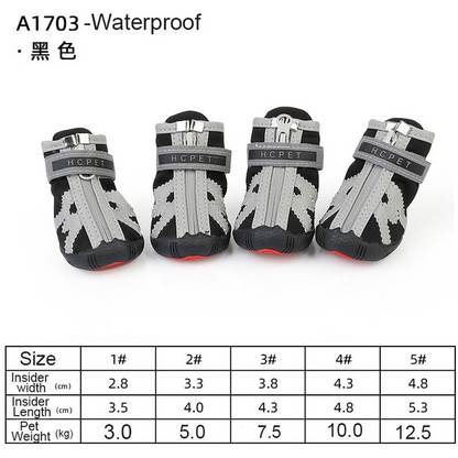 Dog Shoes for Hot Pavement SBDS WORD