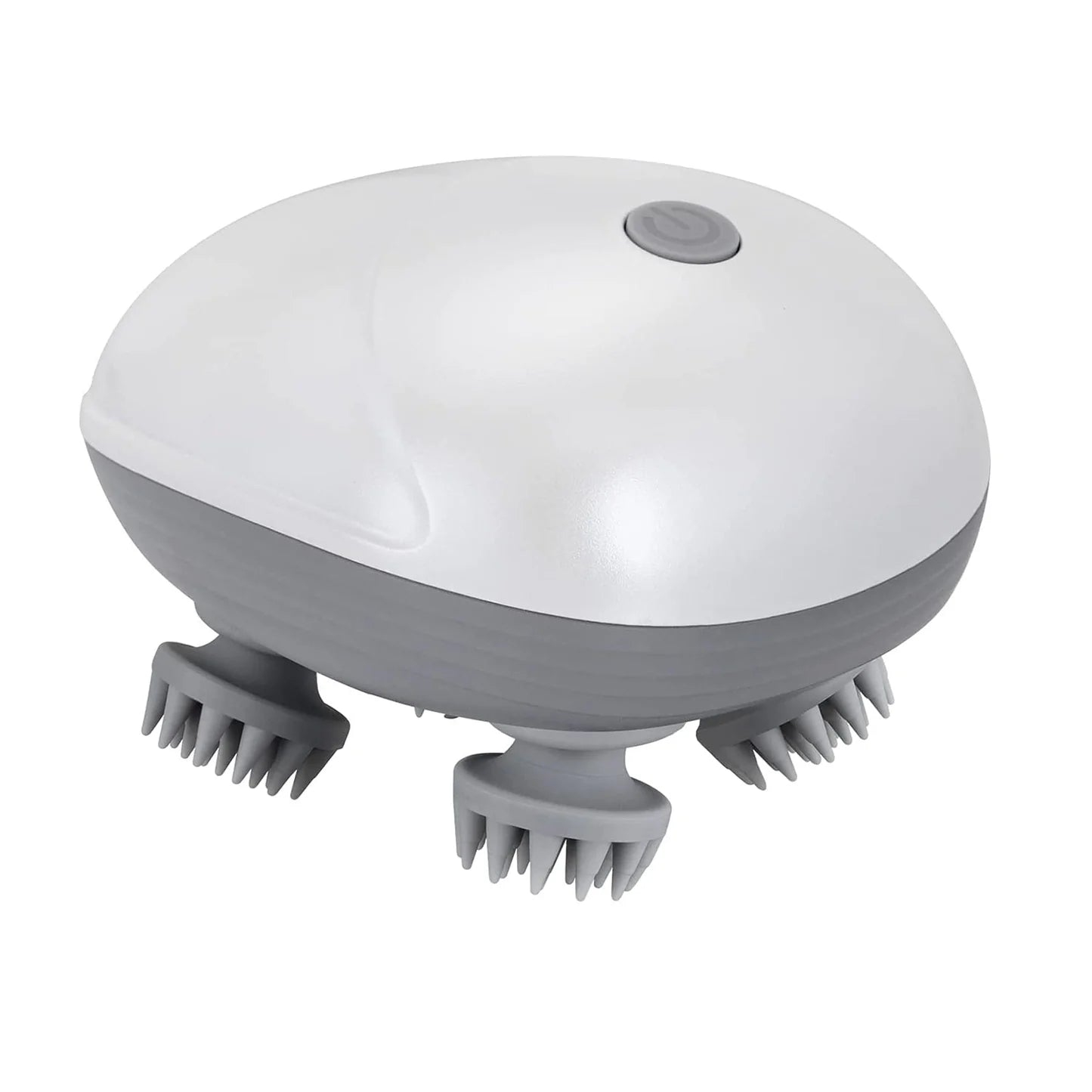 Electric cat and scalp massager with 4 rotating heads and 76 silicone nodes for pets and humans — SBDS WORD Canada