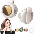 Mini Bladeless Clip-On Fan — Silent USB Portable Cooling Fan for Desk Stroller Office and Travel