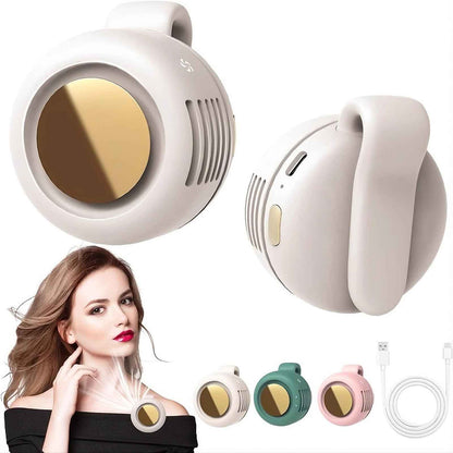 Mini Bladeless Clip-On Portable Fan