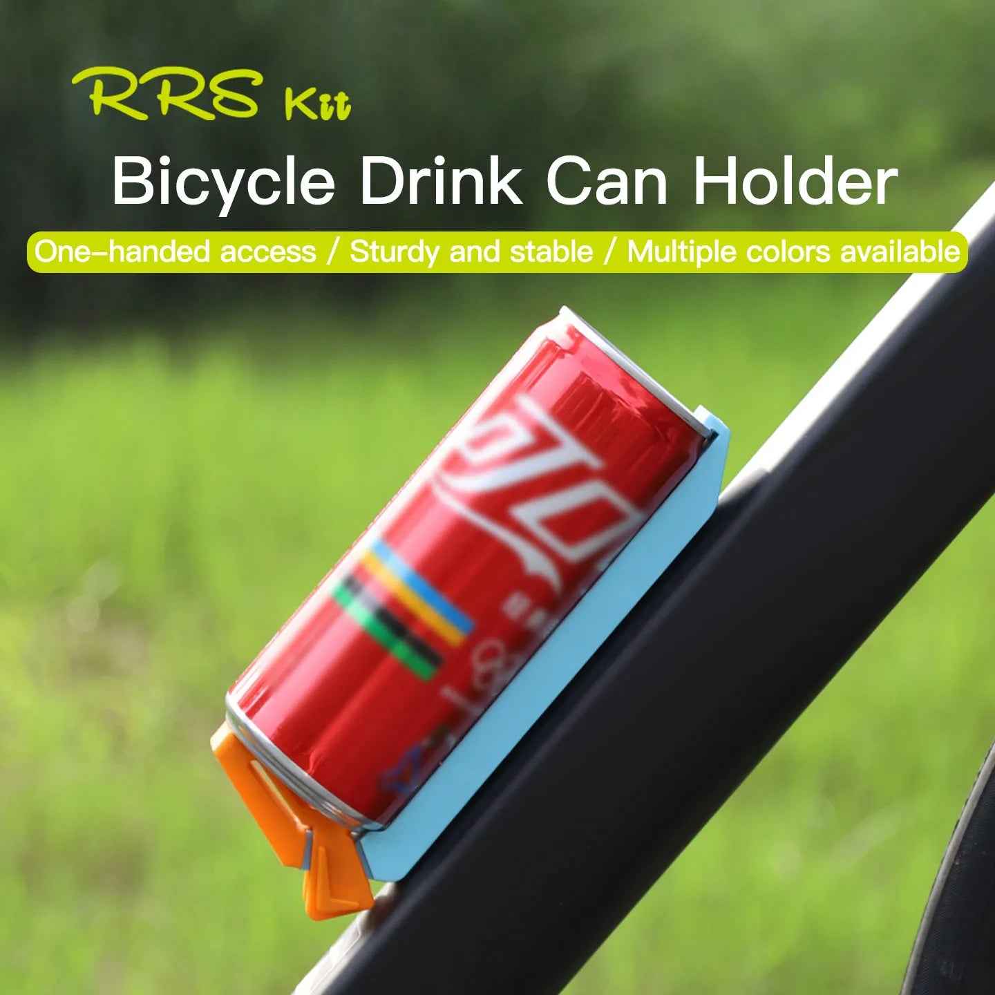 Lightweight bike drink can holder mount for cycling, ships free across Canada