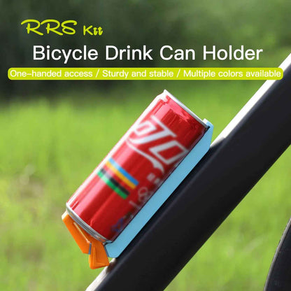 Lightweight bike drink can holder mount for cycling, ships free across Canada