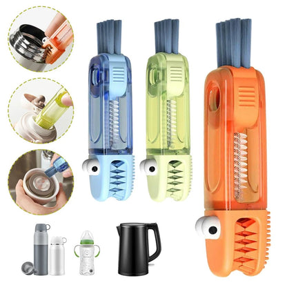 3 in 1 Cup Lid Gap Cleaning Brush - SBDS WORDTR-9642bottle brushcup cleaning brushkitchen cleaning