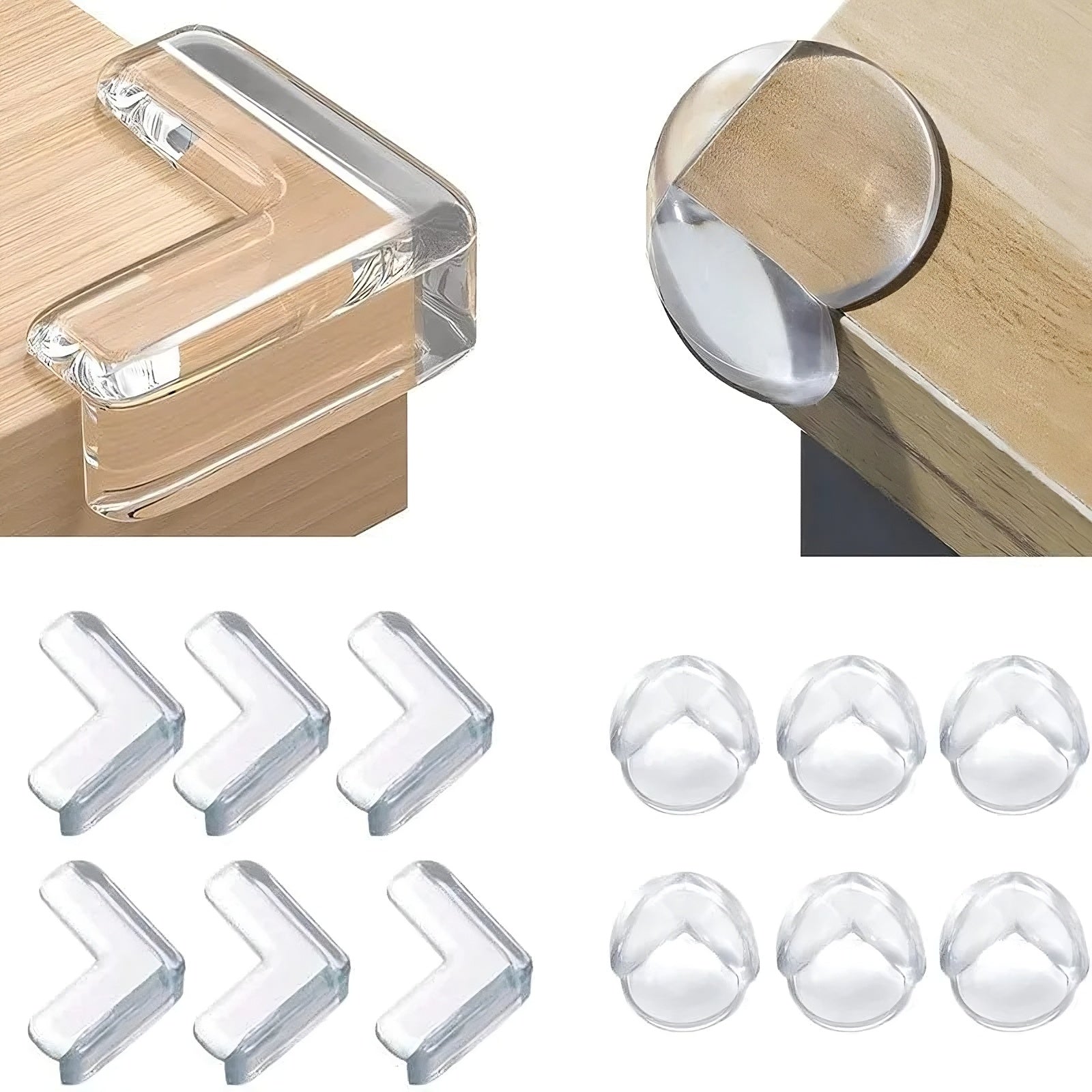 Table Corner Edge Protectors - SBDS WORDTR-9647baby proofingchild safetycorner protectors