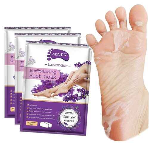 Exfoliating Foot Peel Mask 3-Pack — Remove Dead Skin for Baby-Soft Feet in One Week