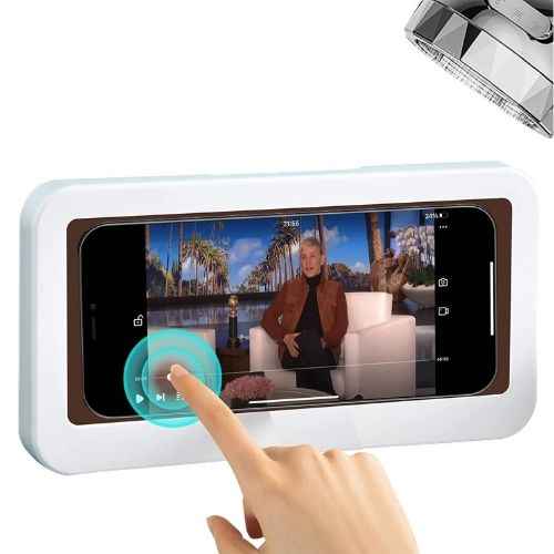 Waterproof Shower Phone Holder wall mount touch screen SBDS WORD Canada