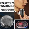 Washable Pocket Electric Razor — Compact Waterproof Shaver for Travel and Daily Grooming