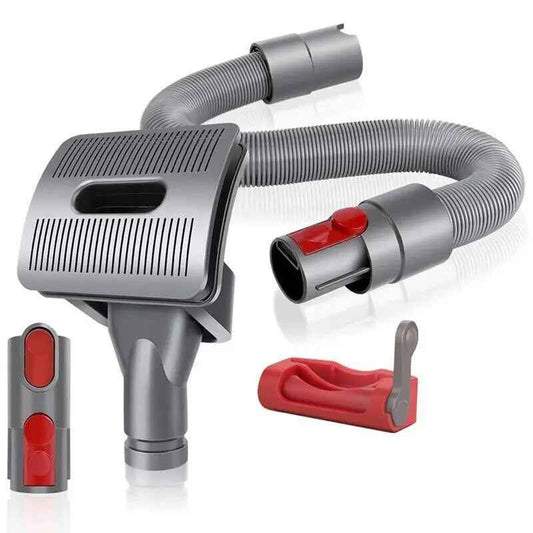 Pet Grooming Vacuum Attachment for Dyson — Groom and Vacuum Dog or Cat Hair Simultaneously