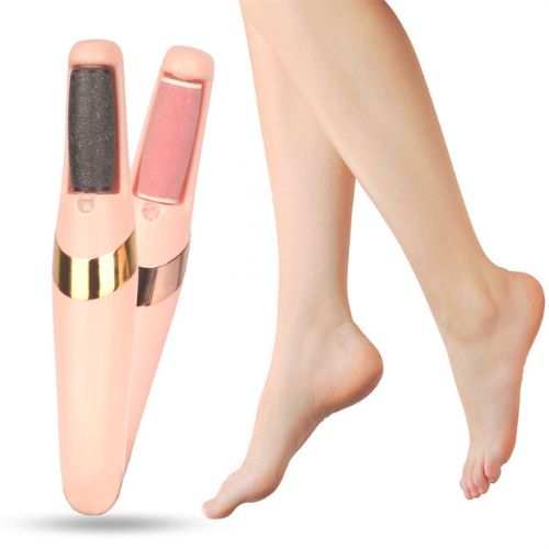 Electric foot file rechargeable callus remover for smooth heels and dead skin removal at home — SBDS WORD Canada