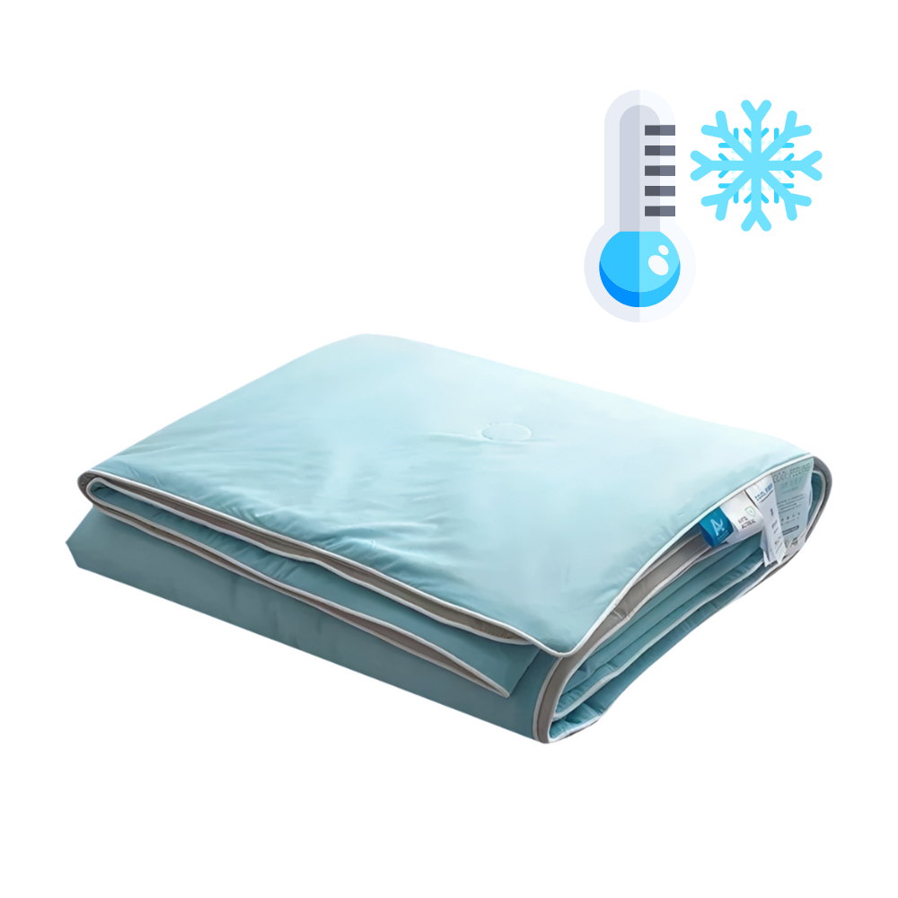 Cooling Blanket — Double-Sided Summer Blanket for Hot Sleepers, Twin & Queen