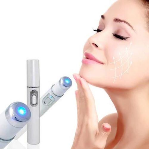 Blue Light Therapy Pen — Targeted Acne Spot Treatment Device Canada SBDS WORD