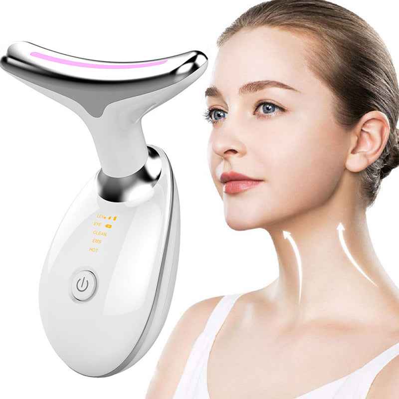 EMS Facial Lifting Device — Neck & Face Toning with Microcurrent Therapy