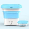 Folding Washing Machine — Collapsible Portable Washer With Spin-Dry for Apartments and Travel