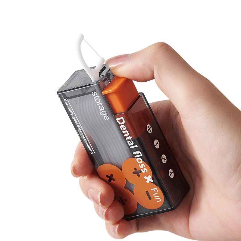 Automatic Dental Floss Dispenser — One-Click Hygienic Floss Dispenser for Daily Oral Health