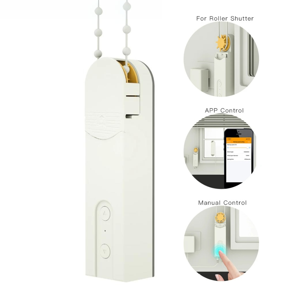 Smart Roller Blinds Motor — WiFi App-Controlled Blind Automation