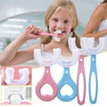 U-Shaped Kids Toothbrush — 360-Degree Automatic Brushing for Children's Complete Oral Care