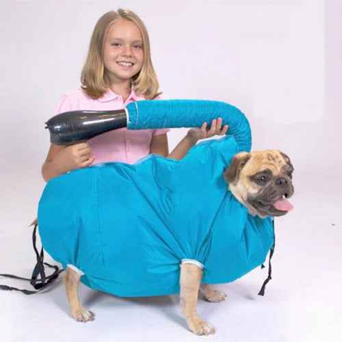 Portable Dog Drying Bag — Quick-Dry Microfiber Towel Bag for After Walks & Baths