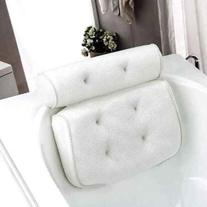 Bathtub Pillow — Ergonomic Neck & Back Support for Bath Relaxation