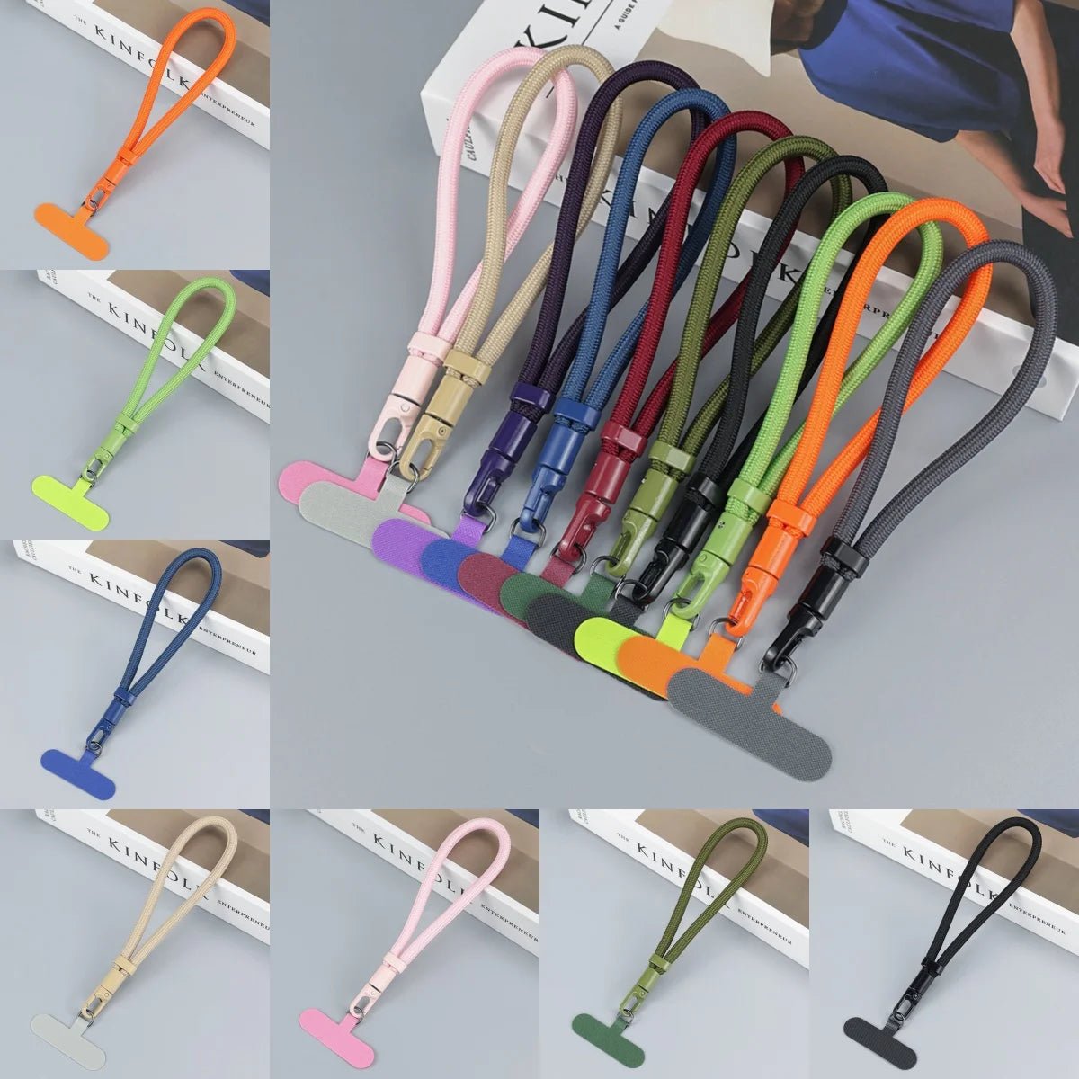 Phone wrist strap lanyard Canada — anti-drop universal phone strap keeping smartphone secure from falls