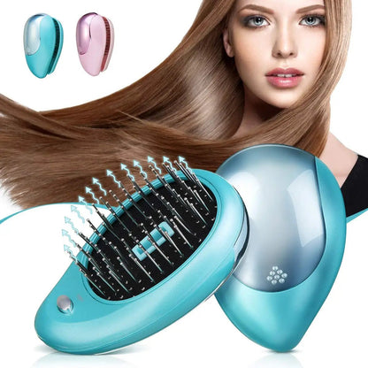 Anti-Static Ionic Vibrating Hair Brush - SBDS WORDanti-static brushhair detanglerionic hair brush