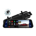 Dash Cam Mirror — 4K Front and Rear Dual Camera with Full Touchscreen for Canadian Drivers