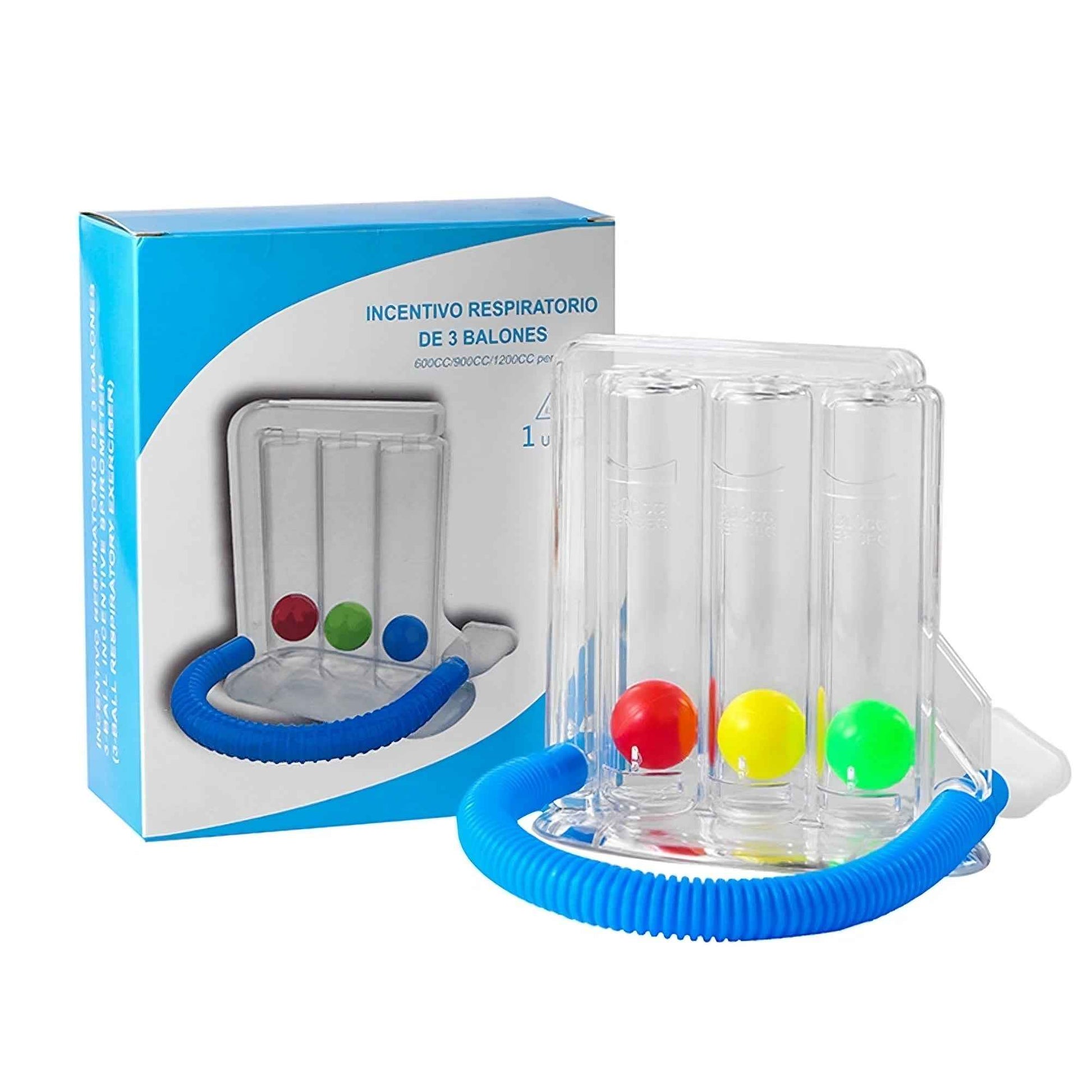 Breathing Balls Exerciser — 3-Chamber Lung Trainer for Respiratory Strength
