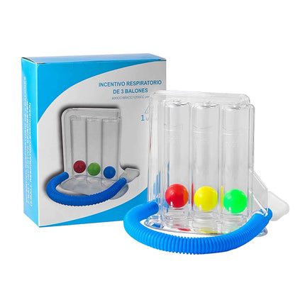 Breathing Balls Exerciser — 3-Chamber Lung Trainer for Respiratory Strength