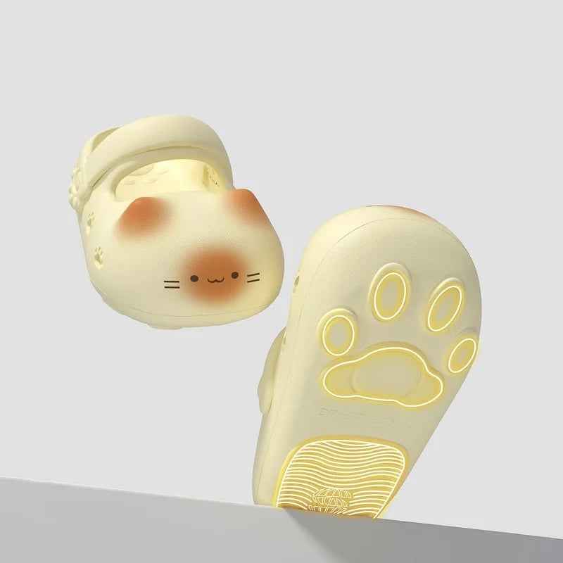 Anti-slip cat and dog paw slippers for winter floor grip on hardwood, ships free across Canada