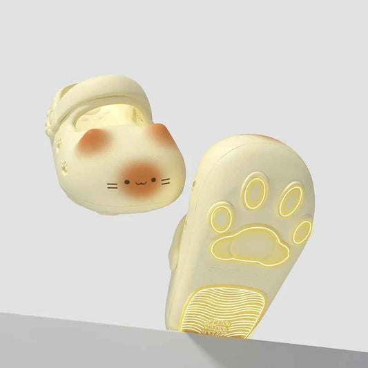 Anti-slip cat and dog paw slippers for winter floor grip on hardwood, ships free across Canada