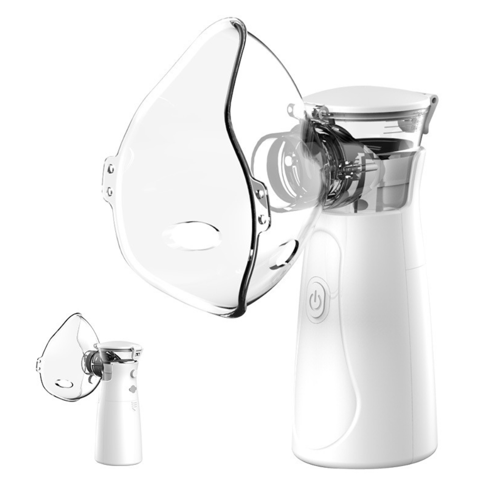 Handheld Nebulizer — Portable Mesh Inhaler for Colds, Asthma & Respiratory Relief