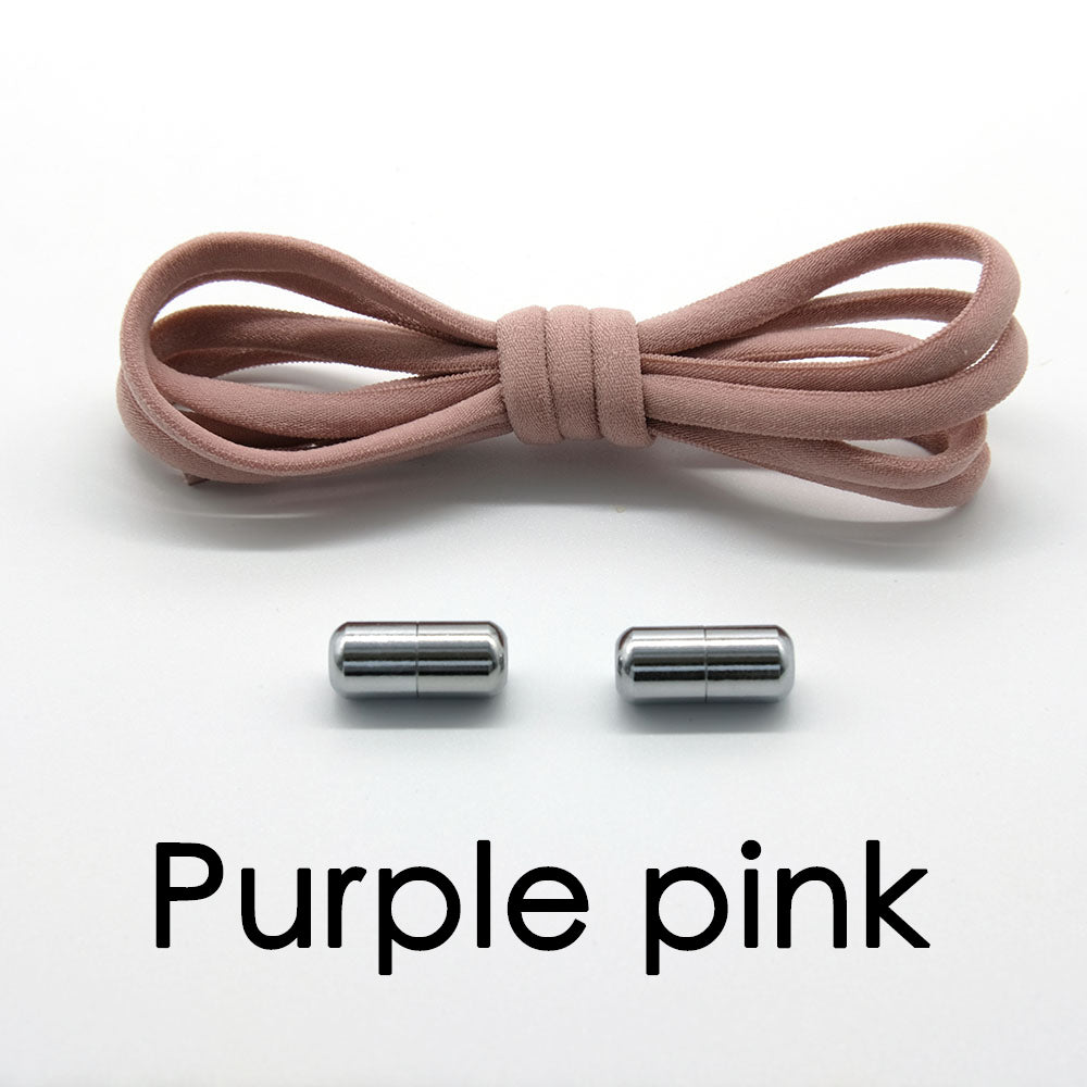 Elastic No-Tie Metal Shoelaces — Lock Lace System for Sneakers, Boots & Running Shoes Canada SBDS WORD